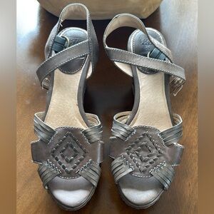 Frye Leather Wedge Heels